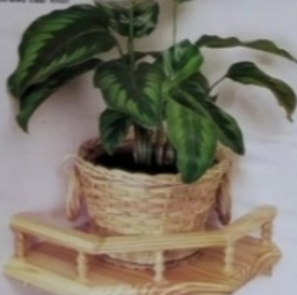 S&s ~  Solid Pine Gallery Shelf, 11-3/4" x 11-3/4" Brand New